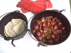 Sweet and Heat Smoked Sausage Dinner