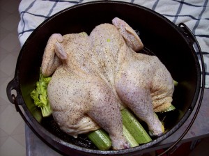 Butterflied Chicken Ready to Roast