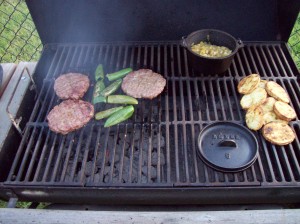 Burgers on the Grill