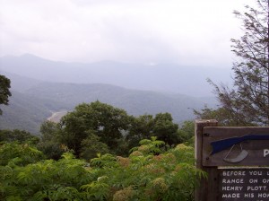 Balsam Mountain Overlook