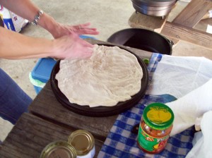 Getting Pizza Dough Ready