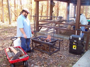 Michael at Fire Pit