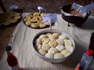 Homemade Biscuits and Quiche