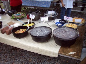 Dutch Oven Gathering Dinner Buffet